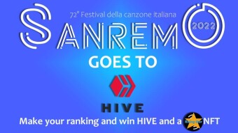 [CONTEST] Sanremo goes to HIve! Bet and Win Hive and a Rising Star NFT [ENG - ITA]