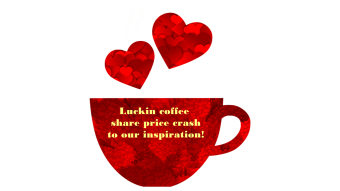 Luckin coffee share price crash to our inspiration! 🙀