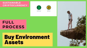 Buy Environment Assets - Sustainable Crypto | Full Process | Invest |