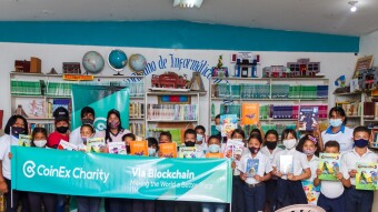 CoinEx Charity Book Donation Worldwide llega a Venezuela a extender su mensaje en pro a la educación
