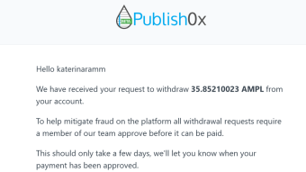 How to withdraw your earnings from Publish0x using KuCoin