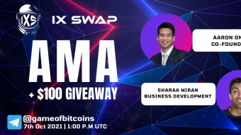 AMA Recap - IX Swap x Game of Bitcoins