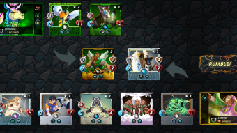 A Fight Against the Scarred Llama Mage