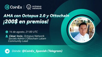 AMA con Octopus 2.0 y Ottochain en Telegram