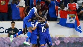 Haiti vs Costa Rica match 1-1 draw.
