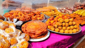 "The Street Food Gastronomic Route" - Fried Food Stalls.