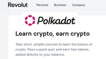 Revolut: Learn&Earn (14€ Polkadot)