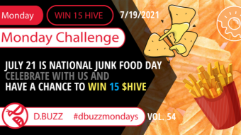 Win 15 HIVE >> The Weekly Challenge >> From D.Buzz (ROUND 54)