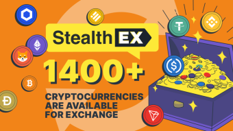 StealthEX Hits Milestone: 1400 Cryptos Are Now Available for Exchange!