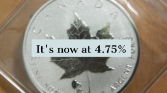 Just Another Quarter Percent Rate Hike From The Bank of Canada