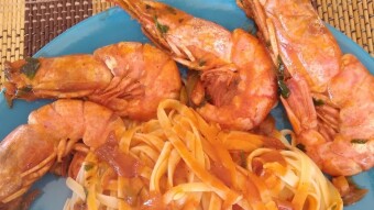 Shrimp Linguine Pasta