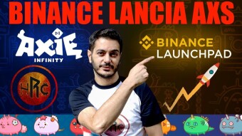 Binance lancia Axie Infinity (AXS)!!!