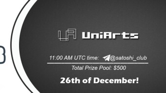 Join the AMA of Satoshi Club x UniArts Network. Rewards: 500 USDT, December 26th.