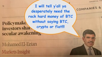 Crypto News from our financial reporting overlords at the FT - Mo's need for sound money, a lame Celsius update and a POSITIVE ARTICLE ABOUT BLOCKCHAIN!!