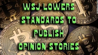 Official: Wall Street Journal Bans Bitcoin Forever!     Satire