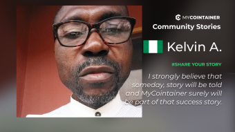 MyCointainer Community Stories - #4 Kelvin