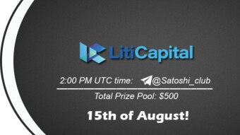 AMA Satoshi Club x Liti Capital, August 15th 2PM UTC Rewards Pool $500!