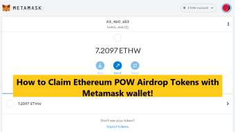 How to Claim Ethereum POW ETHW tokens from Metamask, Coinbase Wallet, Trust Wallet, MyEtherWallet, ZenGo, StakedWallet.io, Exodus, Ambire Wallet, and Hyperledger Wallet and ETHW Mining Pools