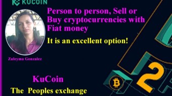 Person to person, Sell or Buy cryptocurrencies with Fiat money