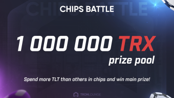 1 000 000 TRX in Tron Lounge Chips Battle