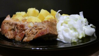 Pork shoulder roast, can we afford vegetarianism?
