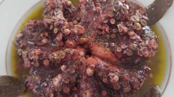 Foodbook #536 octopus with lemon
