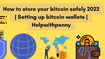 How to store your bitcoin safely 2022 | Learn setting up bitcoin wallets
