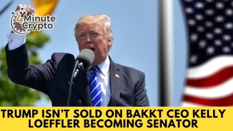 Trump Isn’t Sold on Bakkt CEO Loeffler Becoming Senator #437
