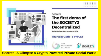 NextGen Crypto Social Networking: SOCIETY2 Secrets Group Chat