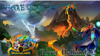 Resurrecting the fallen with River Hellondale, a splinterlands battle