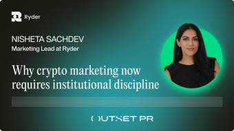 The one-on-one with Nisheta Sachdev: Why crypto marketing now requires institutional discipline