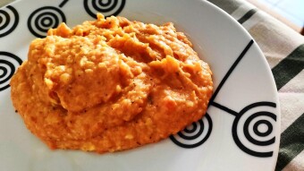 Foodbook #905 Mashed sweet potatoes