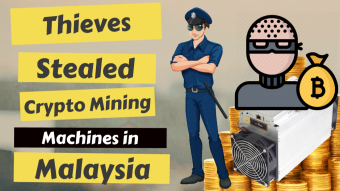 Thieves Stealed Crypto Mining Machines in Malaysia
