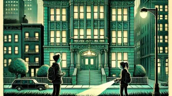 122 : The Enigma of the Emerald Building Chapter 1 A New Neighbor  By E.BLACK