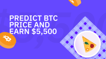 CAKE DeFI Bitcoin Pizza Challenge: Guess the Bitcoin Prize and win $5.500