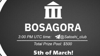 Bosagora x SatoshiClub AMA from 5 March