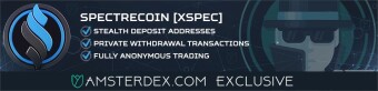 Spectrecoin + Amsterdex = The Full Anonymous Trading Experience!
