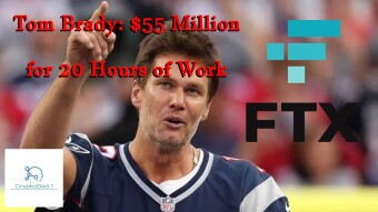 Tom Brady: $55 Million for 20 Hours of Work