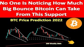 No One Noticing How Much Big Bounce Bitcoin Can Take From This Support | BTC Price Prediction 2022