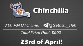 Join the AMA of Satoshi Club x Chinchilla. Rewards: 500 USDT, April 23rd.