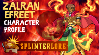 Splinterlands Legendary Card Profile - Zalran Efreet