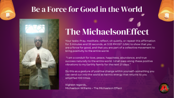 Be a Force for Good in the World: A Deeper Dive