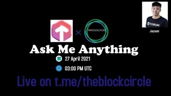Torum crypto-social AMA today April 27th