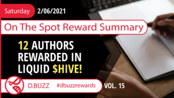 On The Spot Reward Summary, Week 15