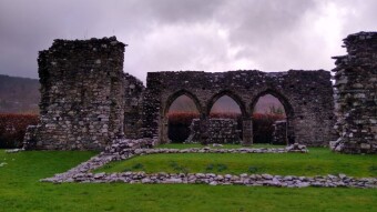 Cymer Abbey, West Wales, UK - Ruin of a Cistercian Abbey, founded in 1189