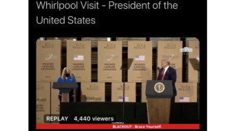 Creepy Warning Message Broadcasting on Live T.V.