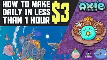 $3+ Daily Profits With Axie Infinity In Less Than 1 Hour With SLP