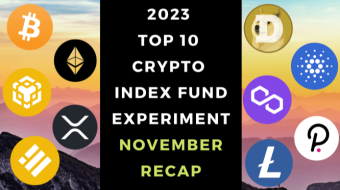EXPERIMENT - Tracking 2023 Top Ten Cryptocurrencies – Month Twenty-Three - Up +248%