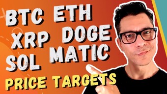 Market Update, Price Targets: BTC, ETH, SOL, XRP, DOGE, MATIC