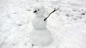 Modest today, wet snow and abandoned snowmen - My Actifit Report Card: December 21 2022 mtravel